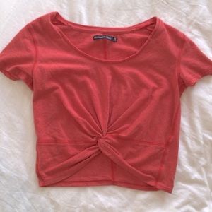 Abercrombie crop twist top like new